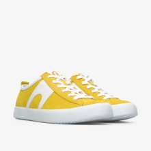 Camper Imar Sneakers Dame Gul / Hvide WVZDEO-365